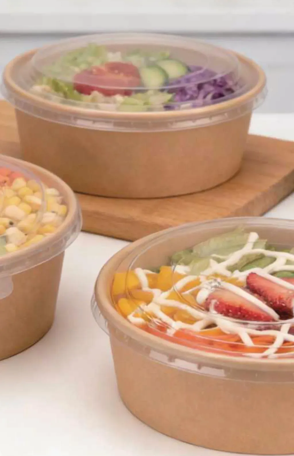BECOPACK paper food packaging range