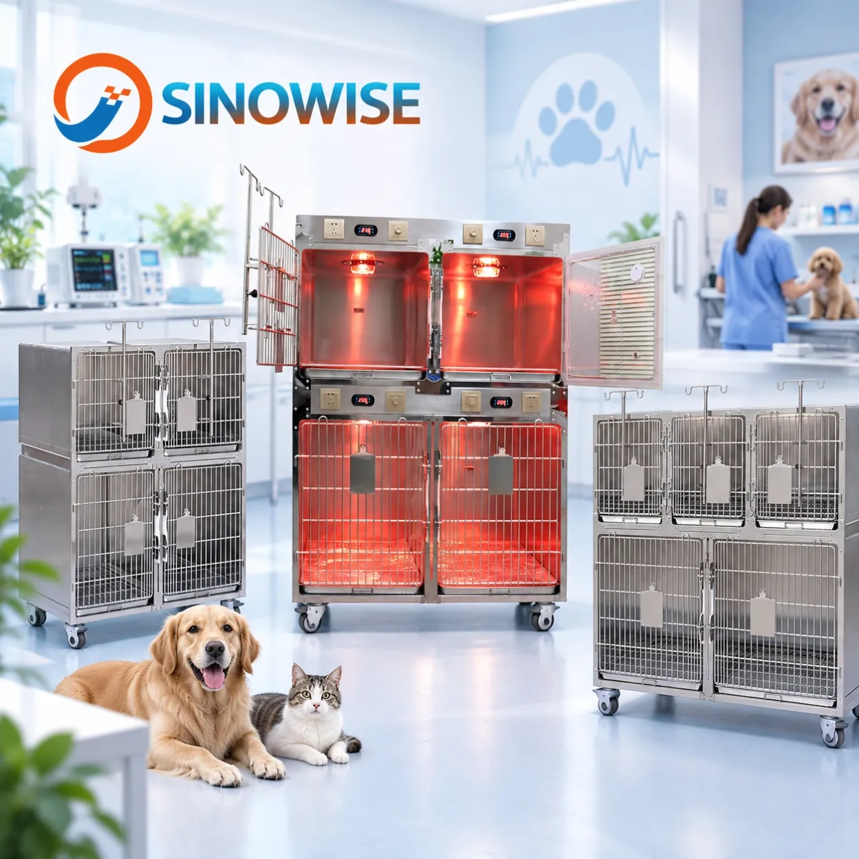 veterinary cage