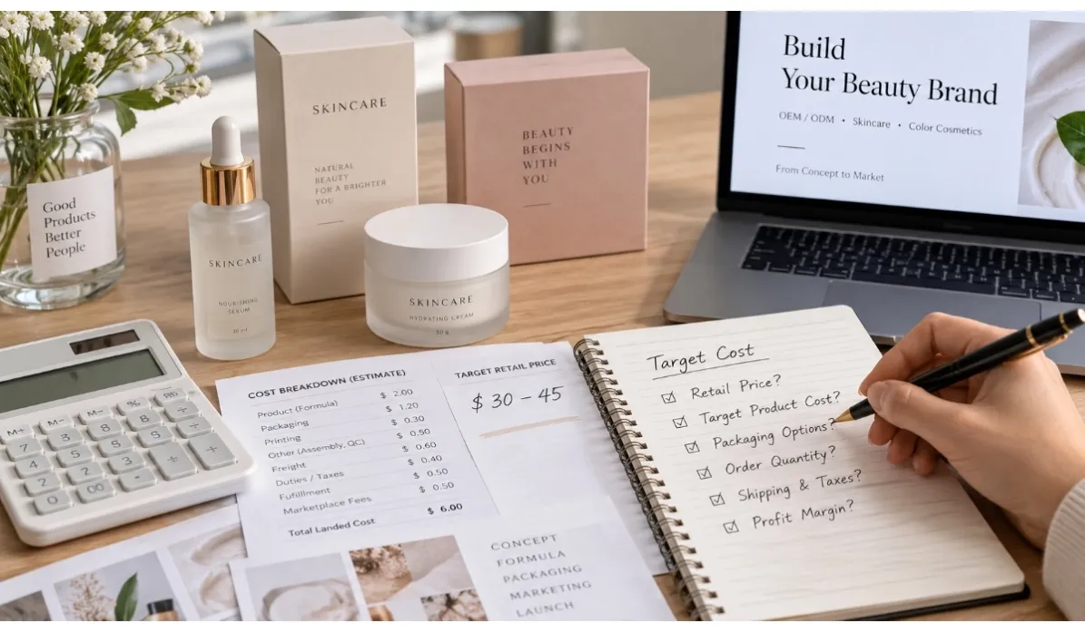 private-label-skincare-target-cost-planning