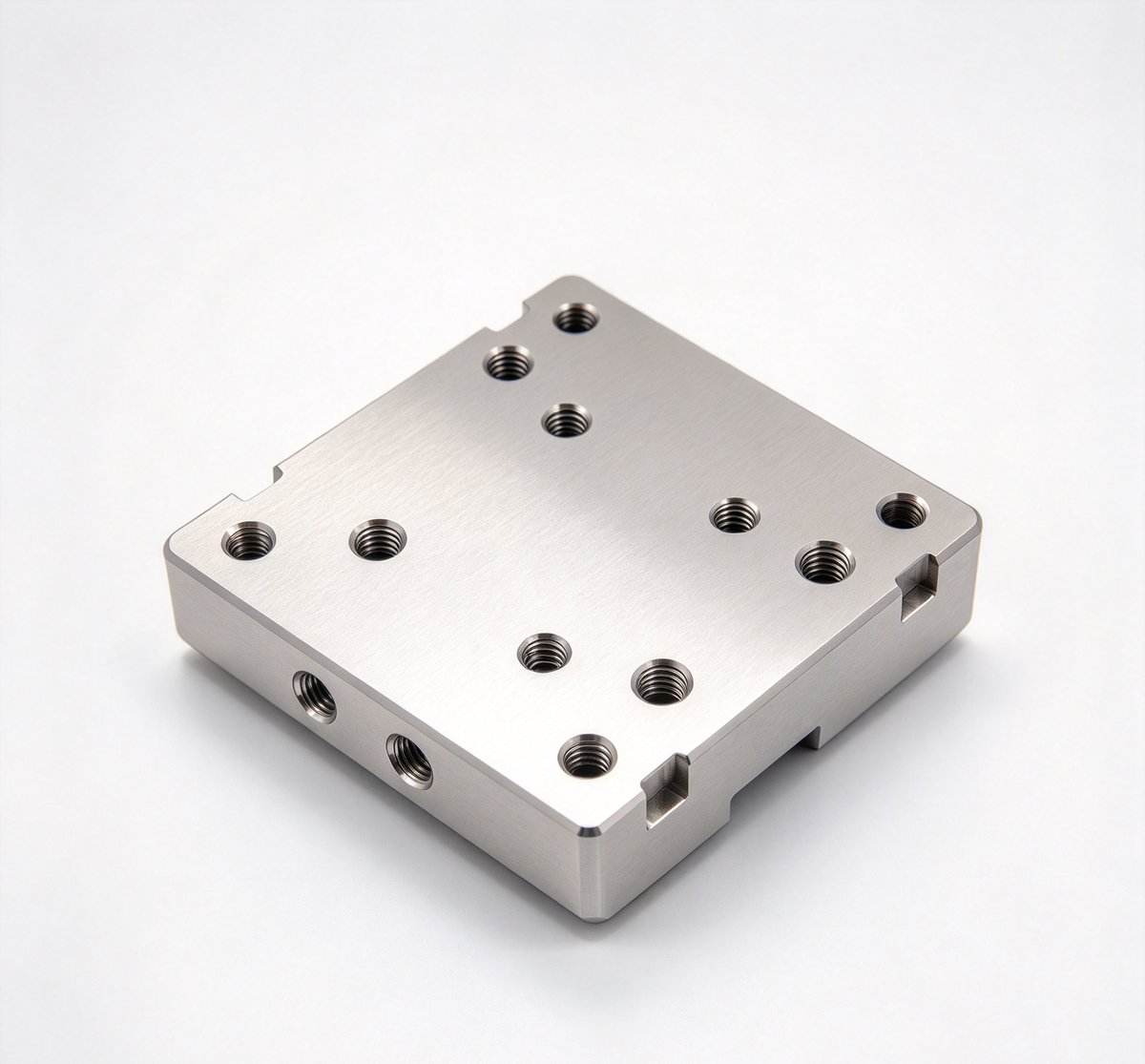 CNC machined aluminium housing and mounting bracket for electronic devices