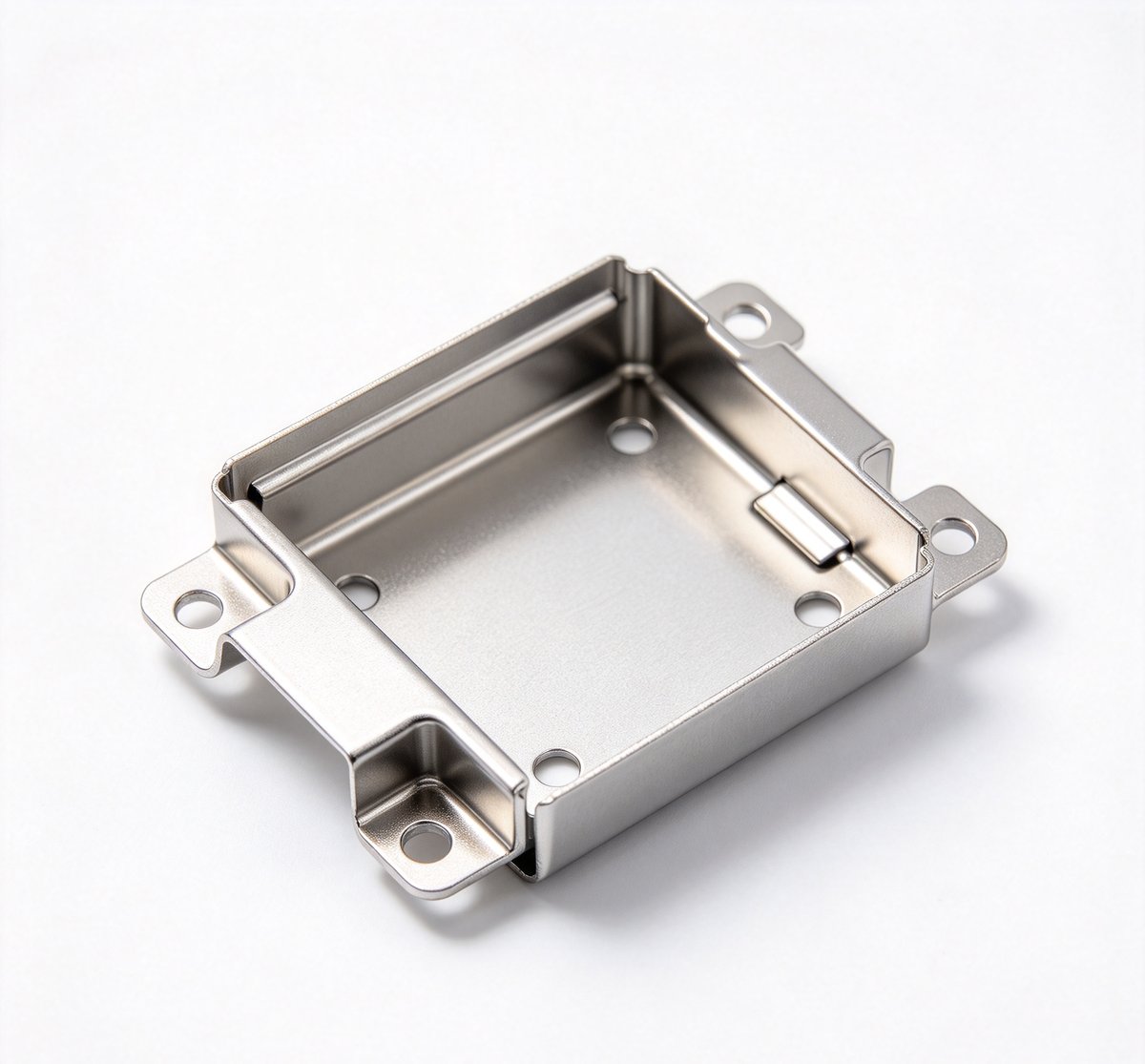 CNC machined aluminium heatsink with dense fins, black anodized, for electronic equipment