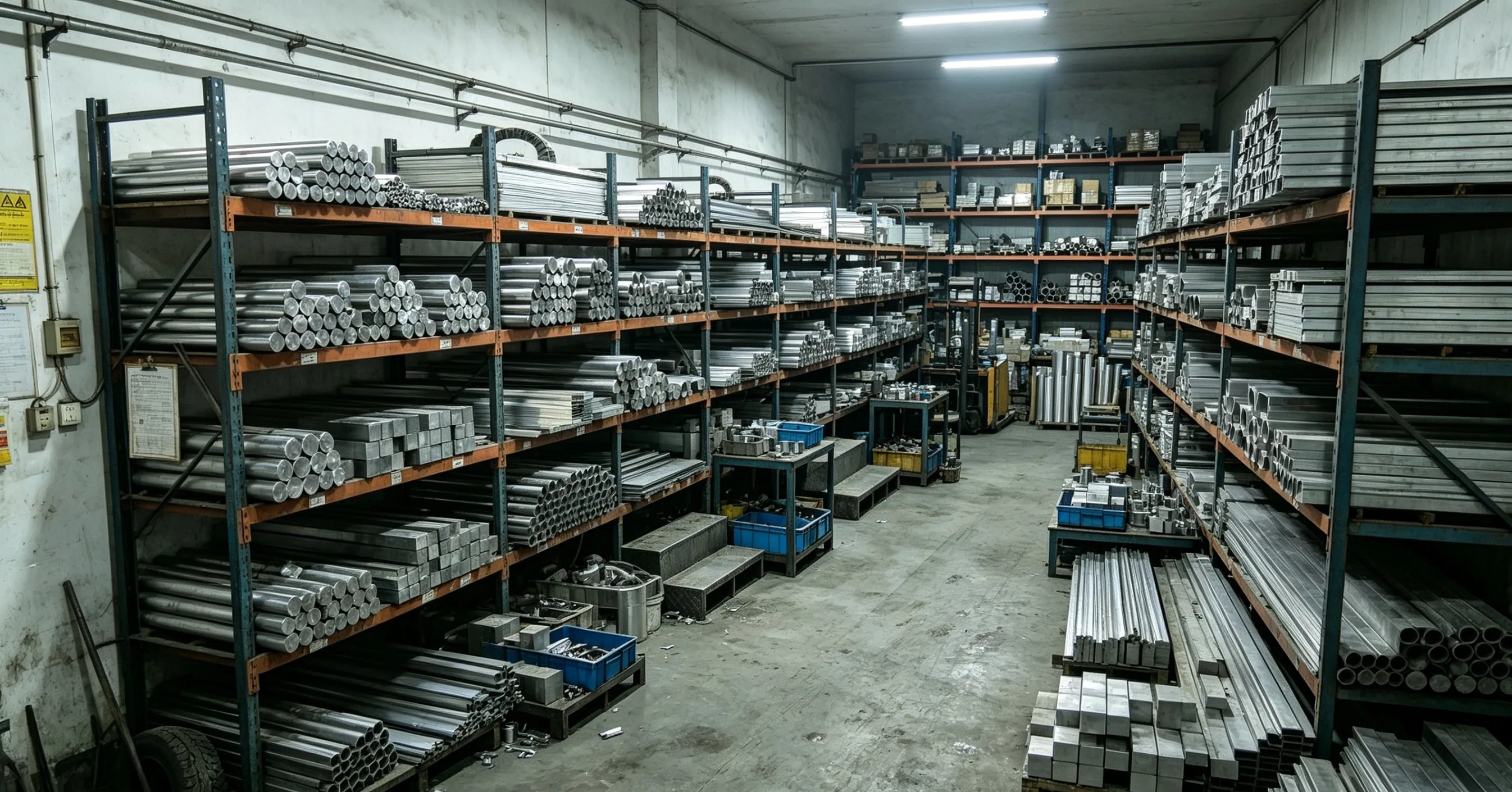 precision raw material warehouse