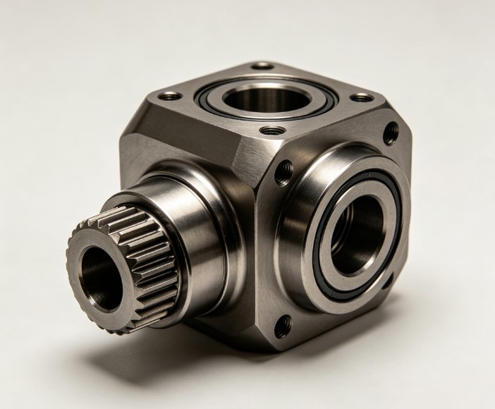 Electroless nickel plated CNC machined component with uniform corrosion resistant finish