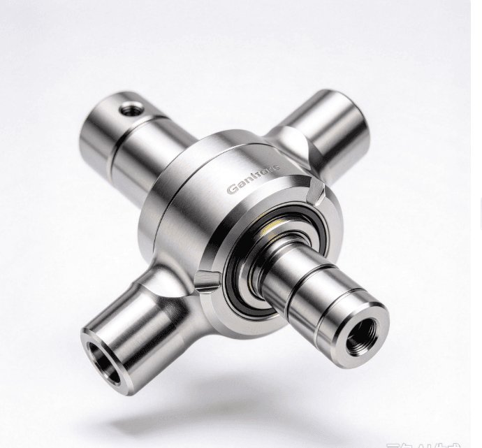 CNC machined stainless steel micro drive shaft head for medical equipment