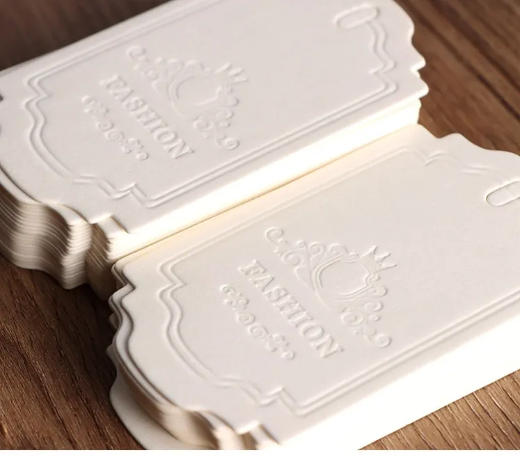 Debossed Clothing Hang Tags (10)