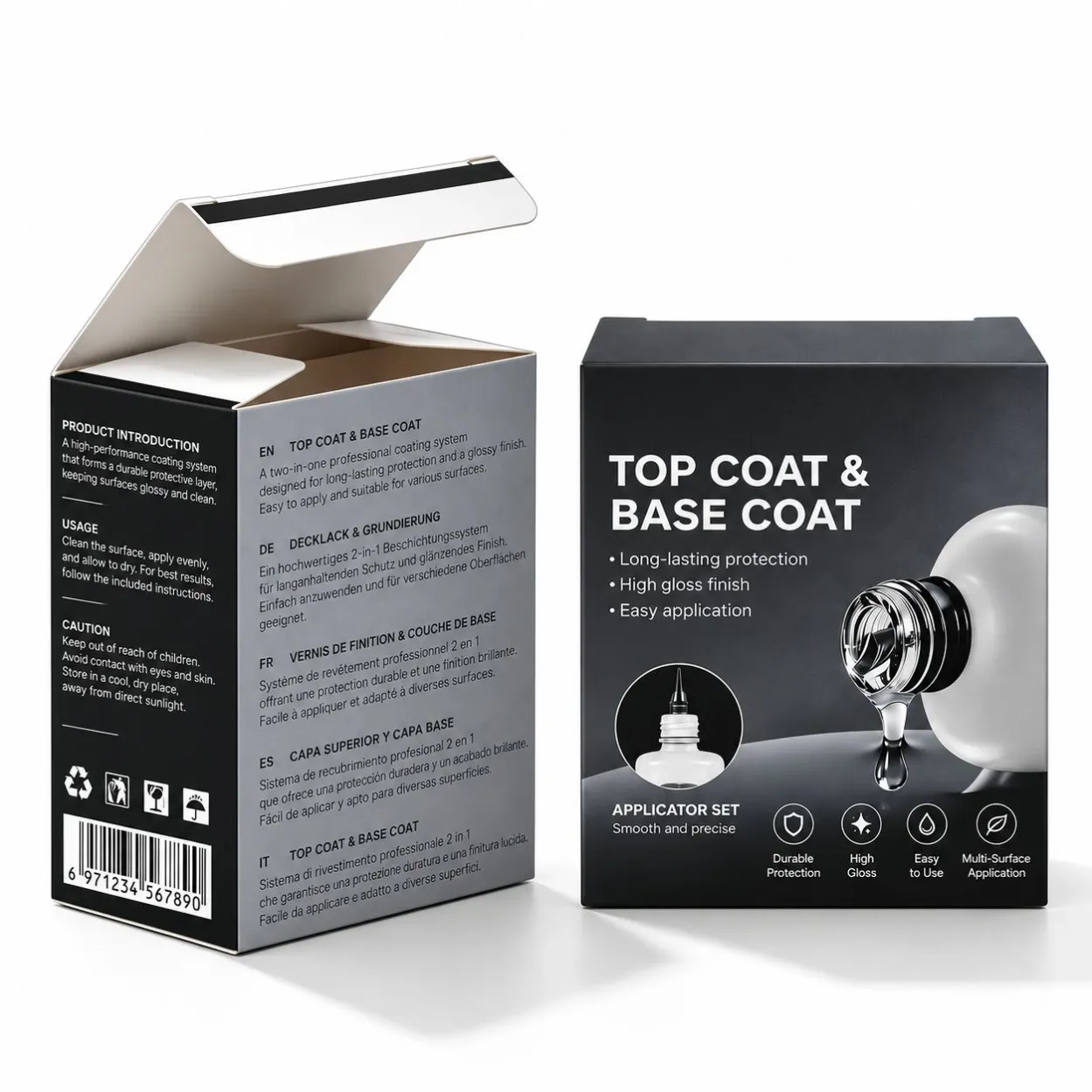 Straight tuck end boxes with custom printing and paperboard options