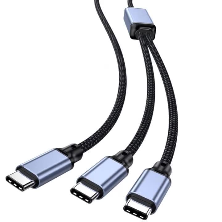 Mattzon MZ198B PD100W USB-C 1-to-2 splitter cable