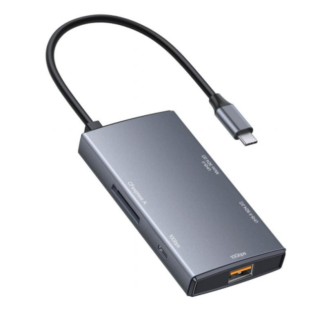 Mattzon MZTC9972 Aluminum USB-C Card Reader (CFexpress + UHS-II)