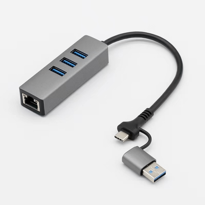 Mattzon USB-C hub family — multi-port aluminum design (similar model shown)