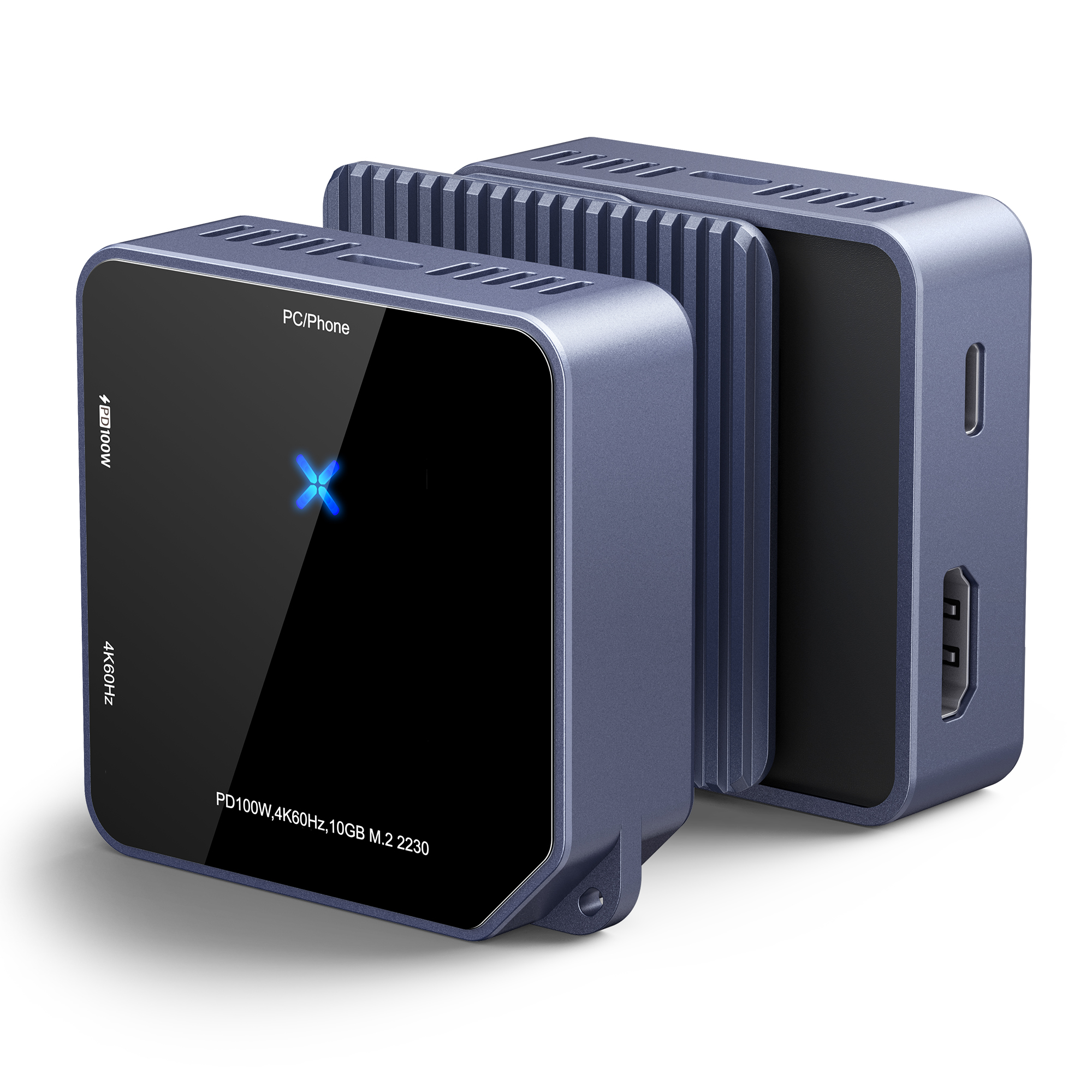 Mattzon MZTC9603M 4-in-1 Magnetic Cinema Hub with M.2 SSD Enclosure