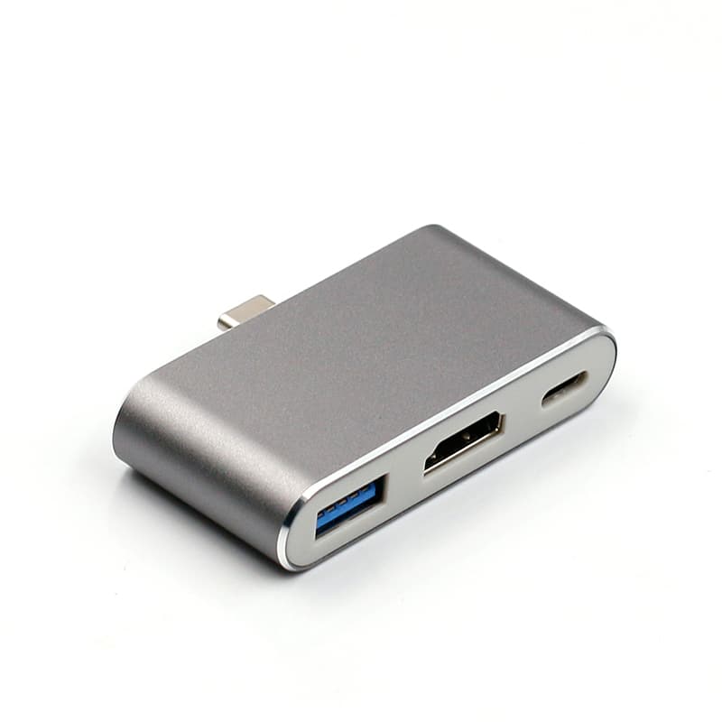 Mattzon MZCK3203 3-in-1 USB-C hub with 4K HDMI