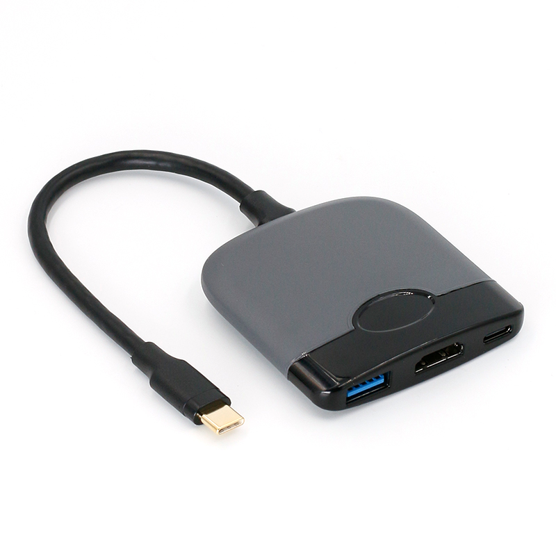 Mattzon MZTC3208 3-in-1 USB-C hub with 4K HDMI