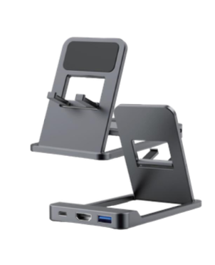 Mattzon MZTC1014 aluminum 4-in-1 foldable stand dock with holder