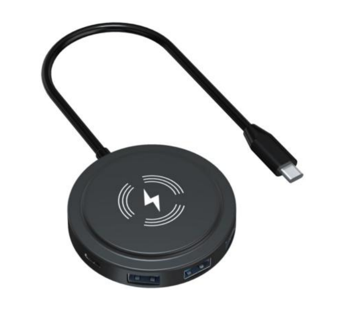 Mattzon MZTC9923 7-in-1 USB-C hub with wireless charging