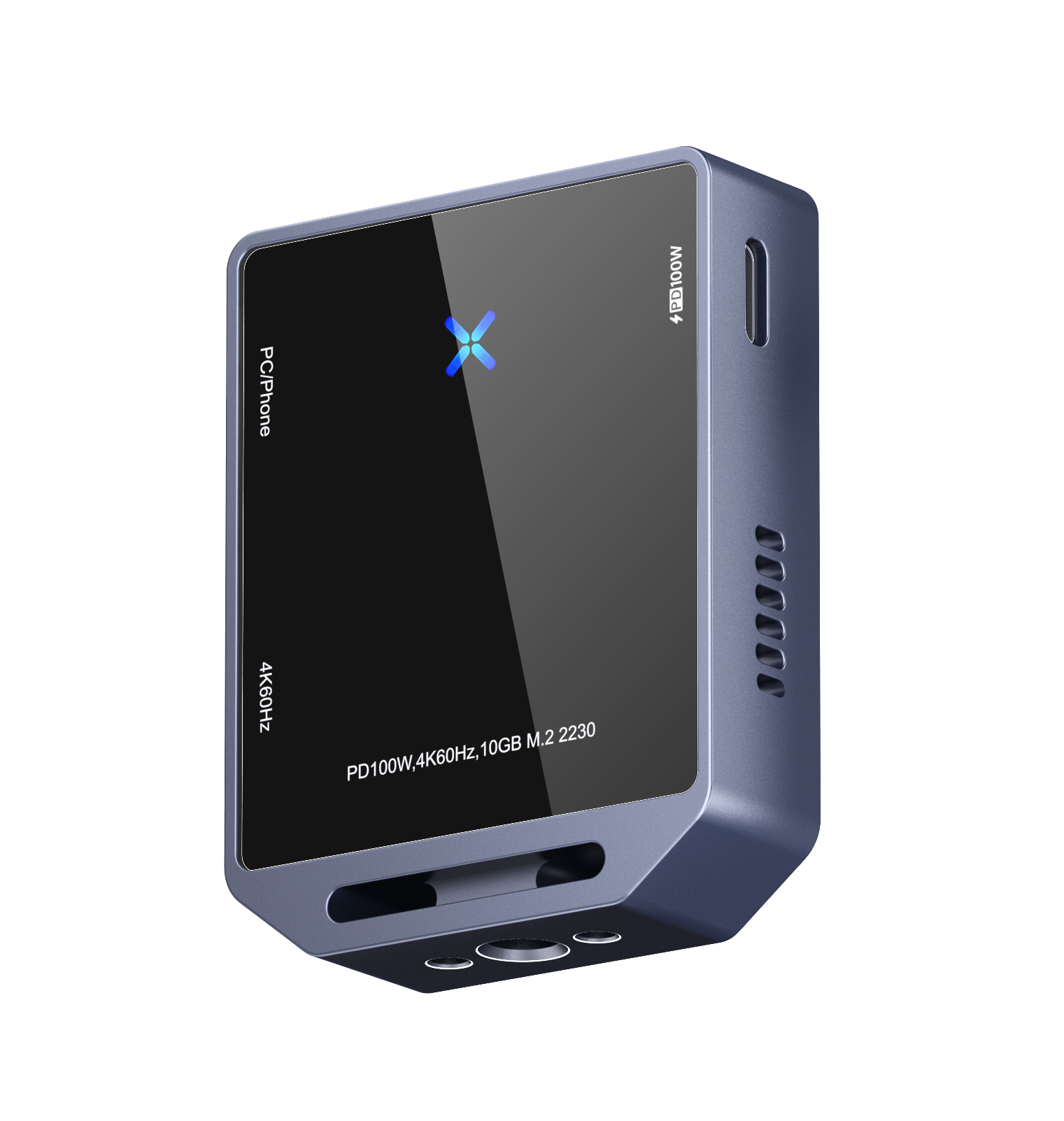 Mattzon MZTC9605 4-in-1 Ultra-Light Cinema Hub with M.2 NVMe/SATA SSD Enclosure