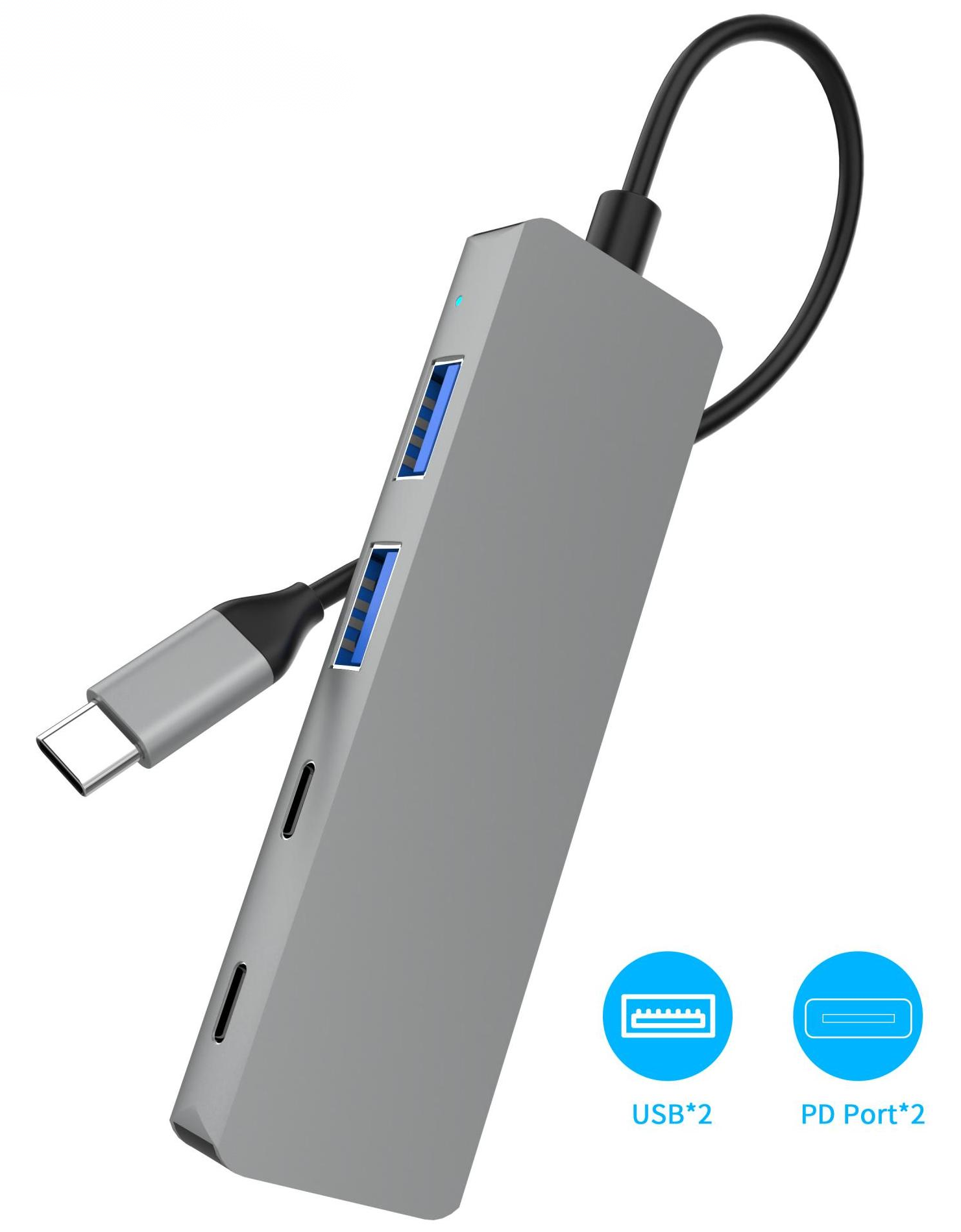 Mattzon MZTC9116 4-in-1 USB-C hub