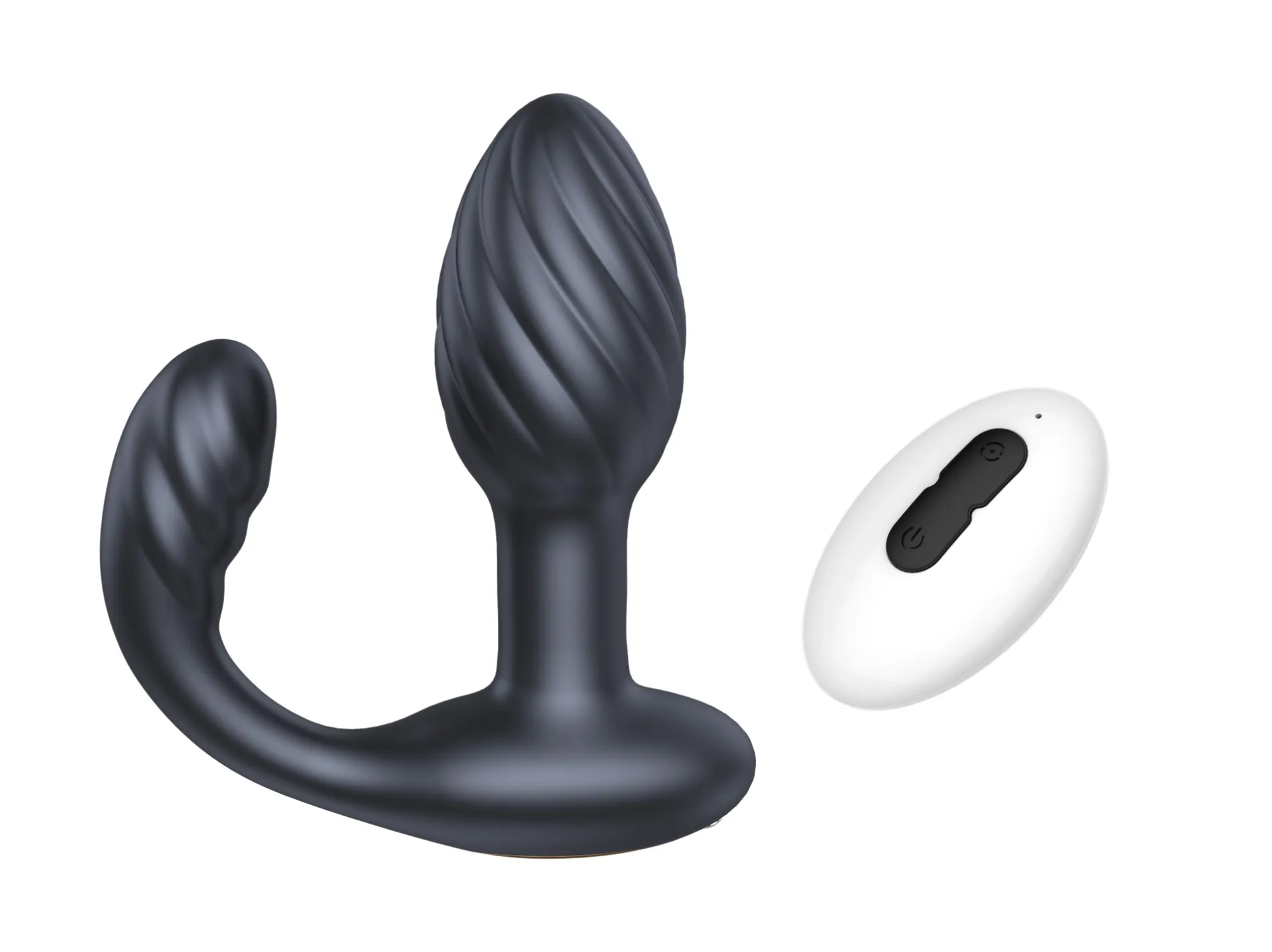 Rotating Anal Plug Vibrator Remote Control Butt Plug