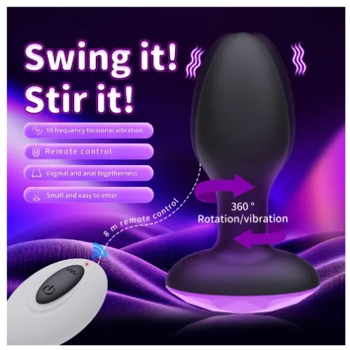 Vibrating butt plug