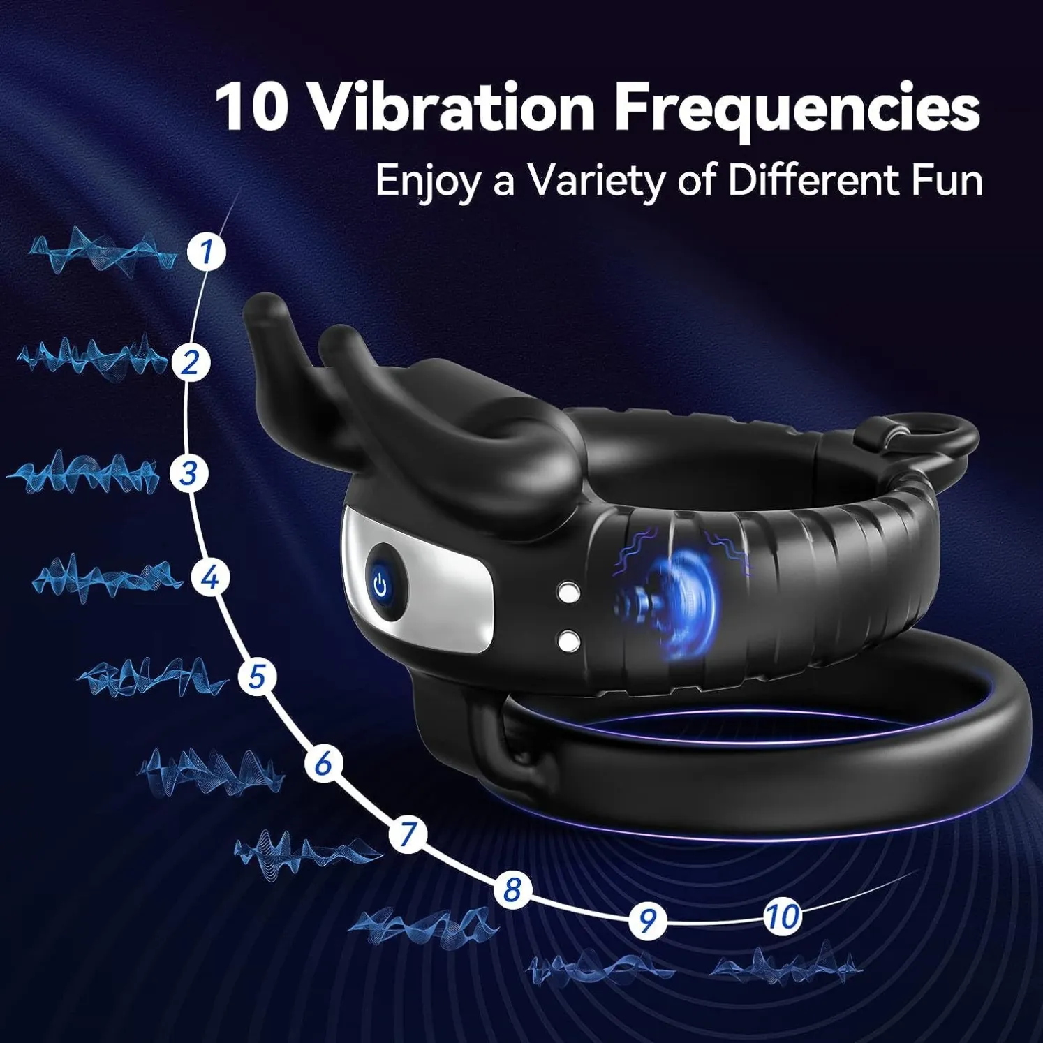 10-frequency vibration Lock Ring