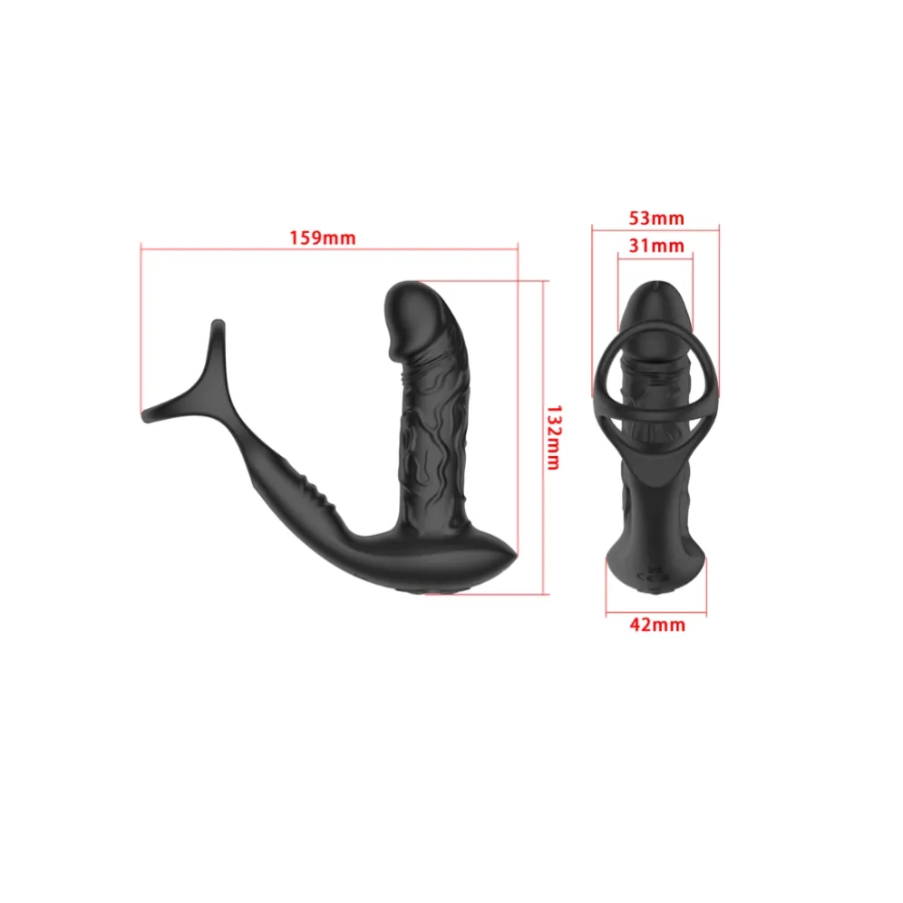 Dildo Prostate Massager Remote Control
