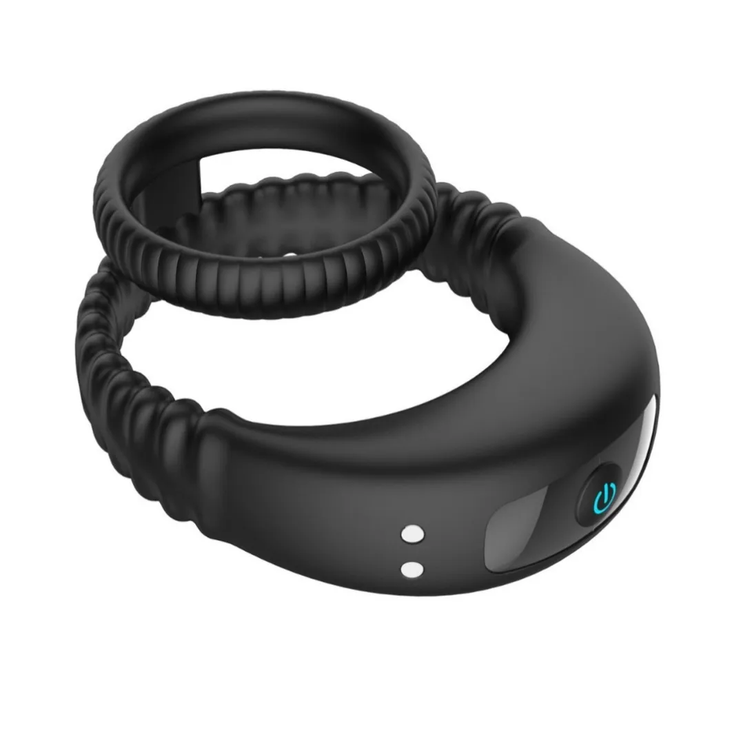 Male Double Silicone Delay Ejaculation Lock Sperm Ring
