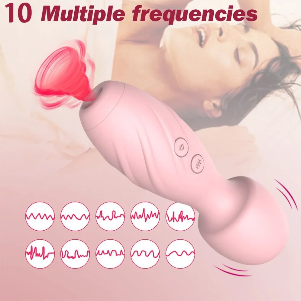 Women Vibrating and Sucking Toys