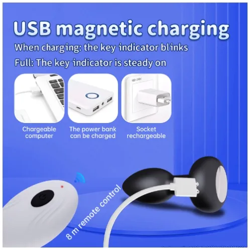 Butt Plug with Strong Vibration
