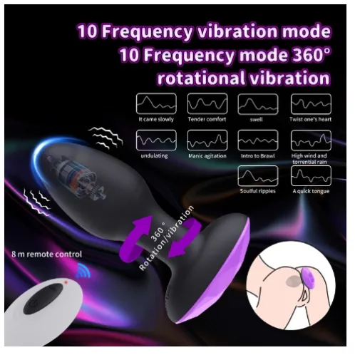 Prostate Massager rectal plug