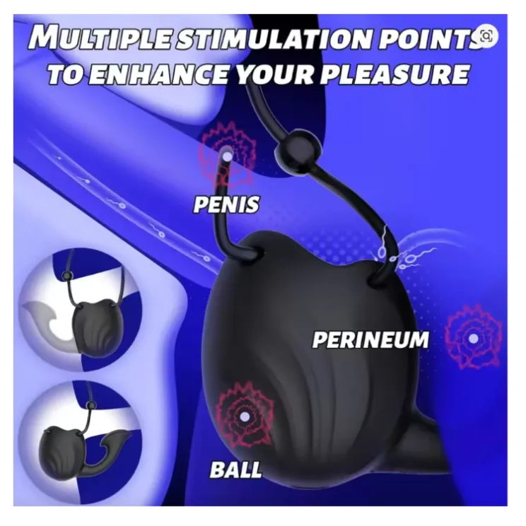 Prostate Massager with 10 Vibrating Modes