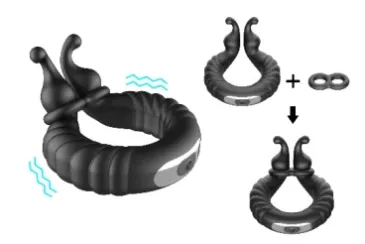 Snail Vibration Ring