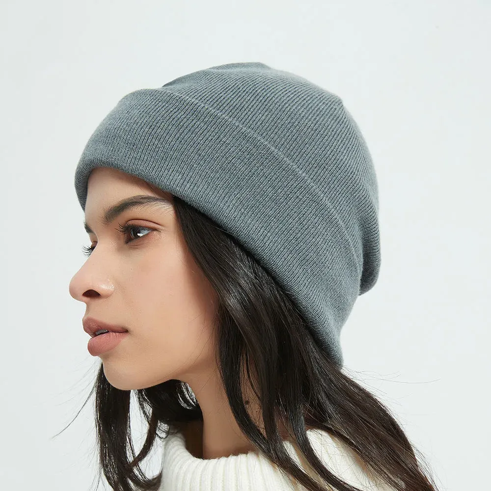 EMF Protection Knit Beanie M011 — Silver Fiber Anti Radiation Winter Hat product photo 5
