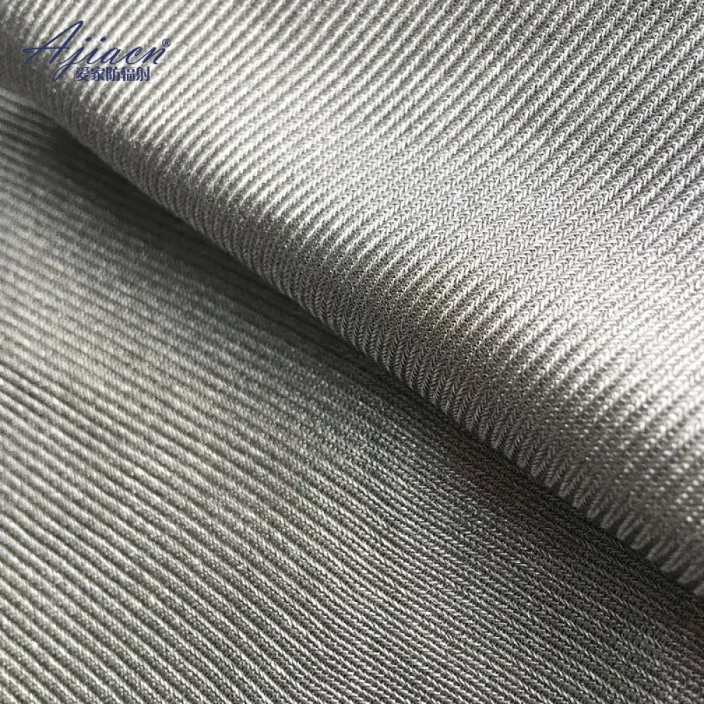 EMF Protection Curtain ZM-CL-1203 — Silver Fiber RF Shielding Drapery product photo 3