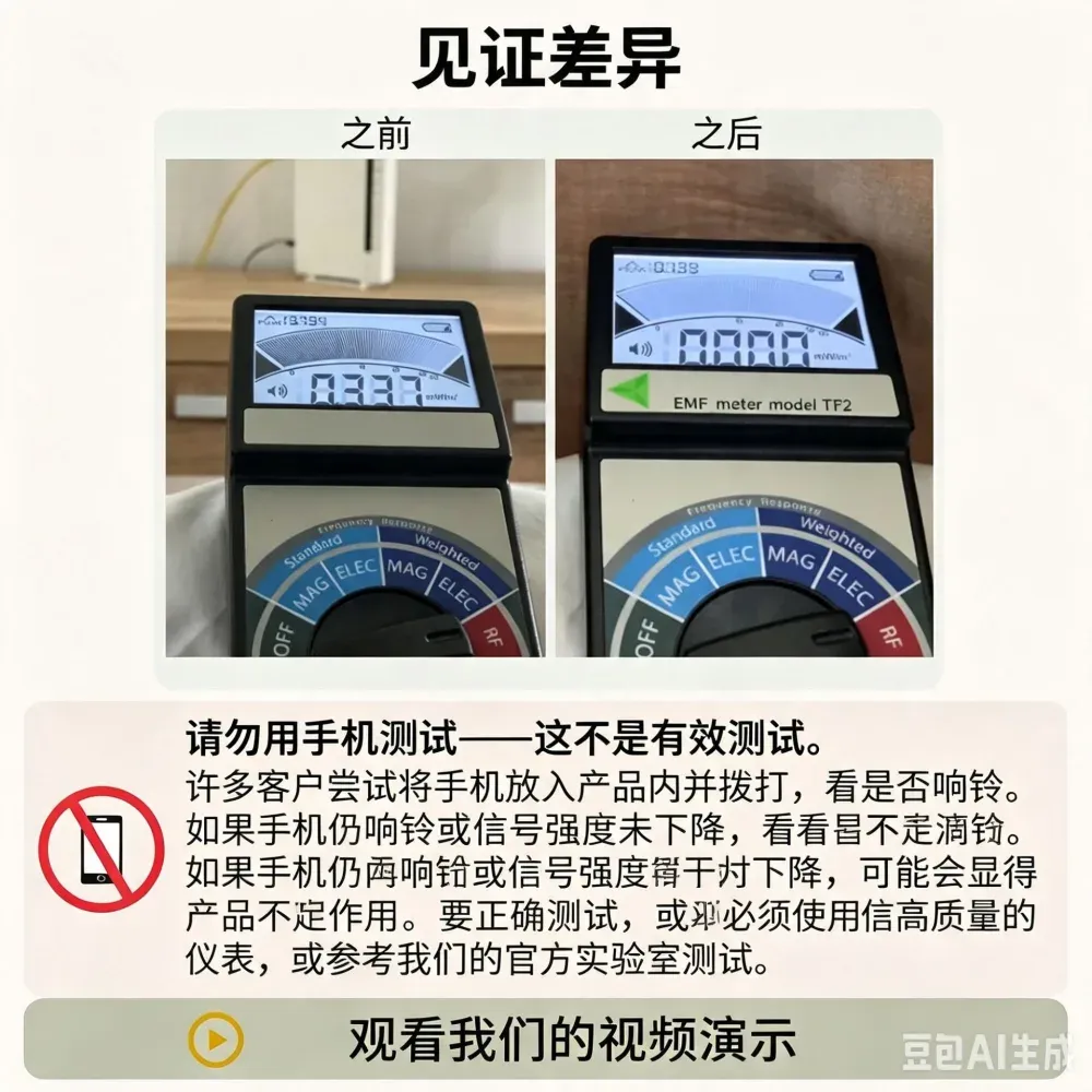 EMF Protection Blanket ZM-TZ-1101 — Silver Fiber Anti Radiation Throw product photo 4