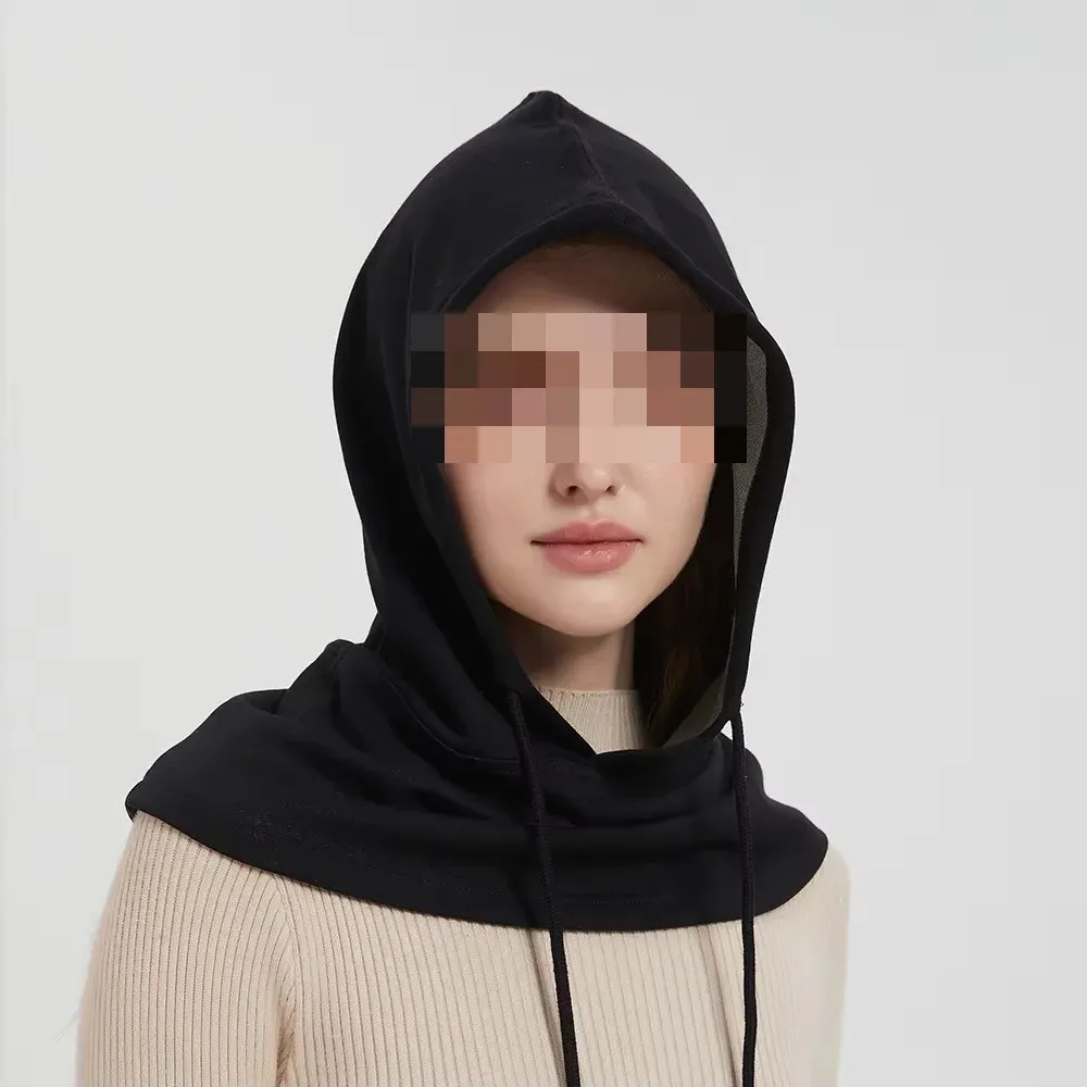 EMF Protection Hooded Scarf M013B — Silver Fiber Neck and Head Shielding product photo 7