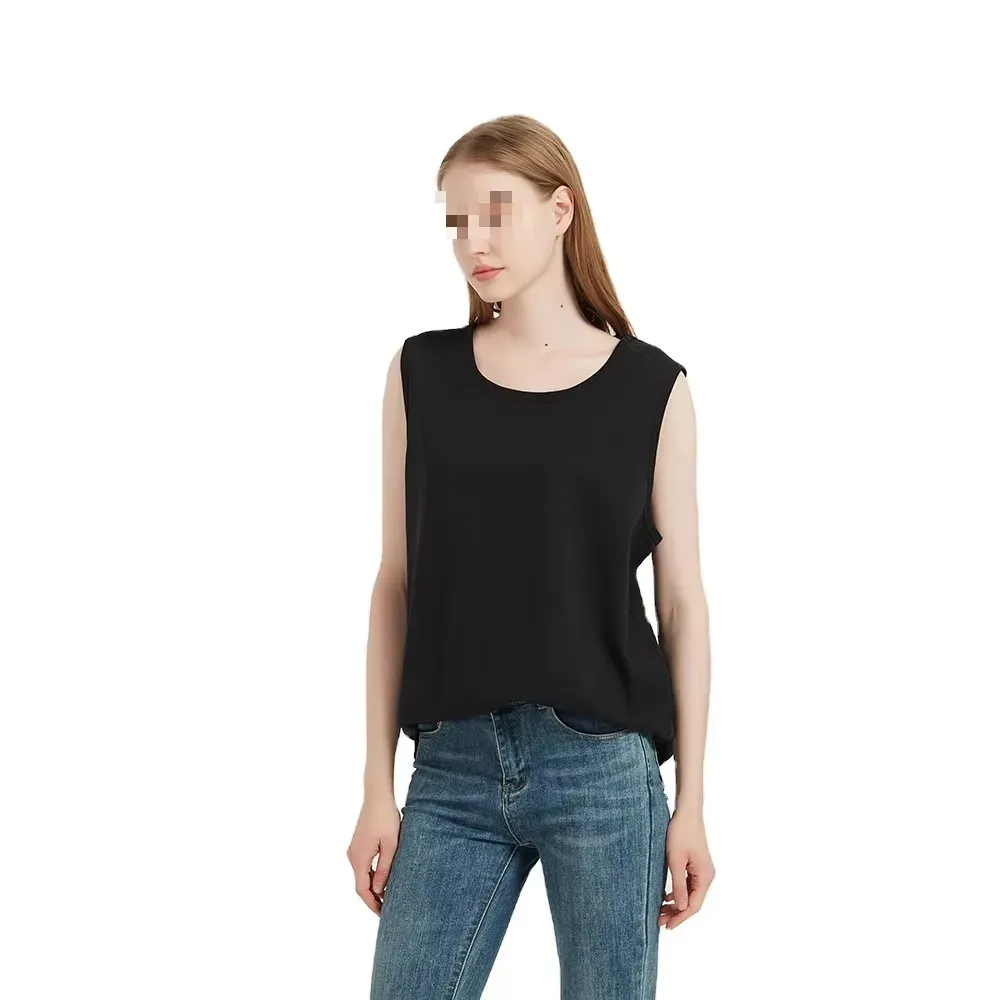 EMF Protection Tank Top BX001 — Silver Fiber Anti Radiation Sleeveless Vest product photo 4