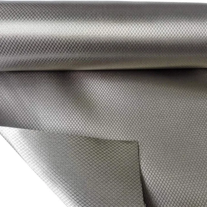 diamond shape grid shape anti radiation emf rf shielding fabric (6)