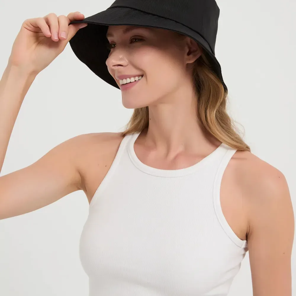 EMF Protection Bucket Hat M017 — Silver Fiber Anti Radiation Bucket Hat product photo 5