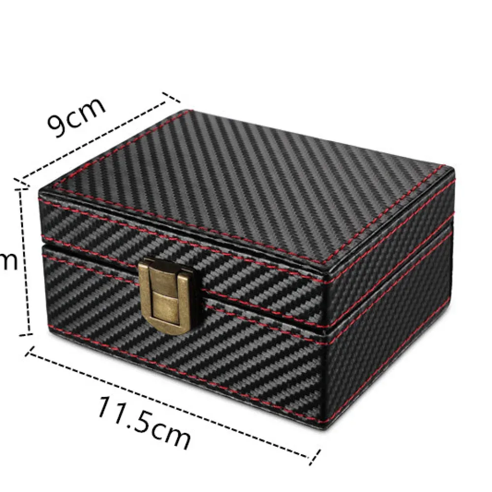 Small Faraday Box ZM-HZ-1002 — Carbon Fiber Signal Shielding Key Box 175g product photo 6