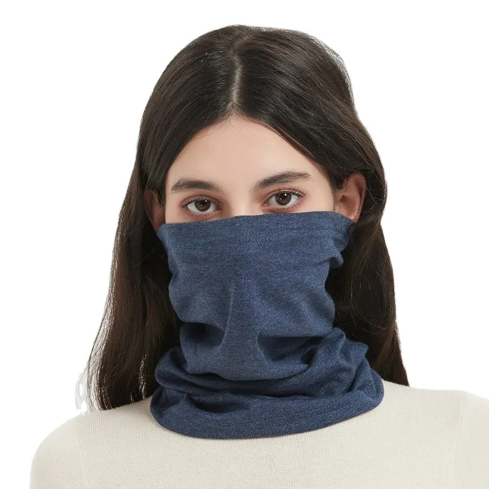 EMF Protection Neck Gaiter BT003 — Silver Fiber Anti Radiation Face Shield Multi-Color product photo 2