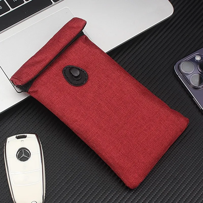 Faraday Phone Bag ZM-SJB-802 — Signal Blocking Anti Scanning Pouch with RFID Blocking product photo 5