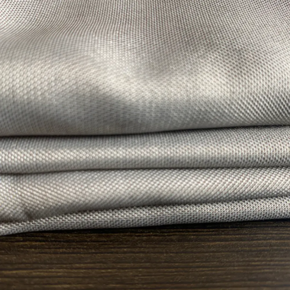 Silver Fiber RF Shielding Textile ZM-YQW-110 — Anti Radiation Conductive Fabric by the Meter product photo 5