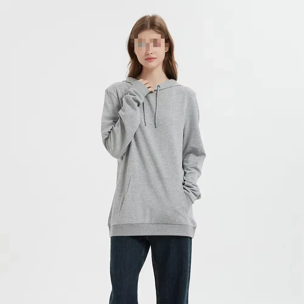 EMF Protection Pullover Hoodie WY003A — Silver Fiber Anti Radiation Sweatshirt product photo 2