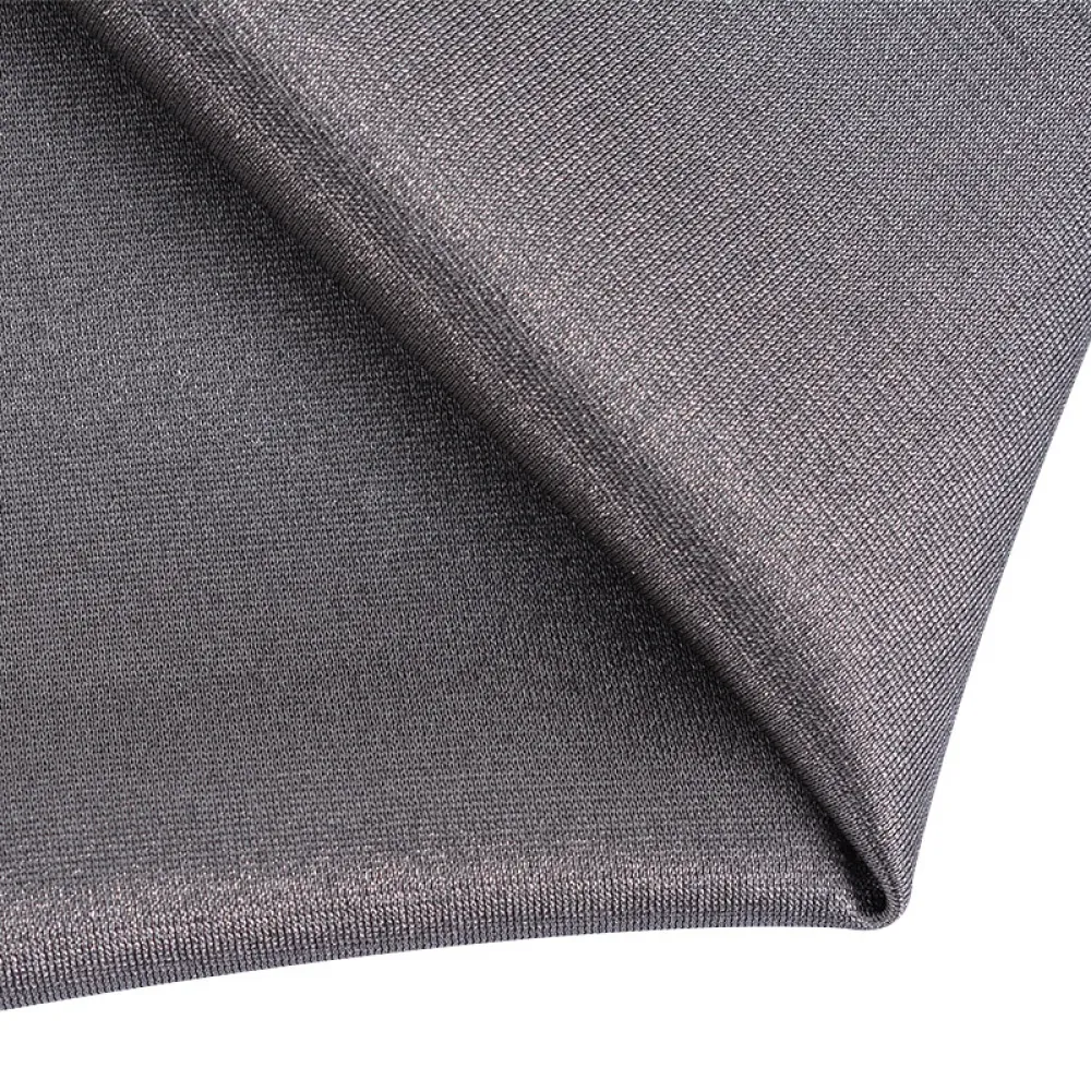 Silver Fiber Four-Way Stretch Fabric ZM-YQW-109 — Anti Radiation EMF Cloth product photo 2