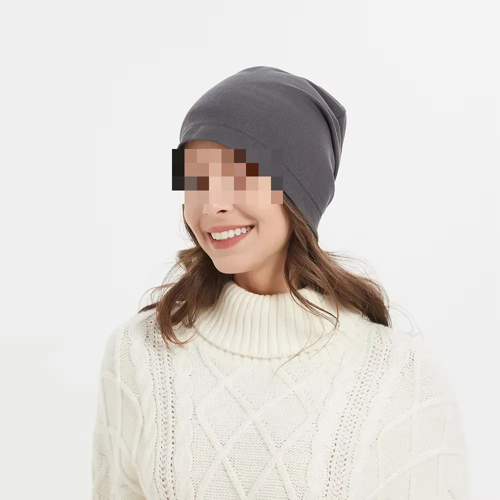 Silver Fiber EMF Protection Beanie M006 — Anti Radiation Knit Hat Multi-Color product photo 3
