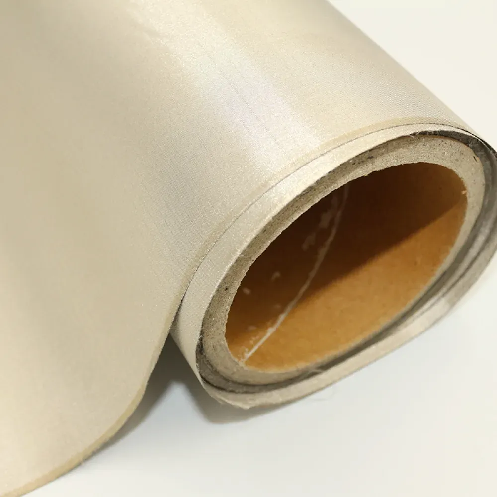 Copper Nickel Checkered Fabric — EMF Shielding Textile CU-CHECK — 60–90 dB Manufacturer-Tested product photo 6