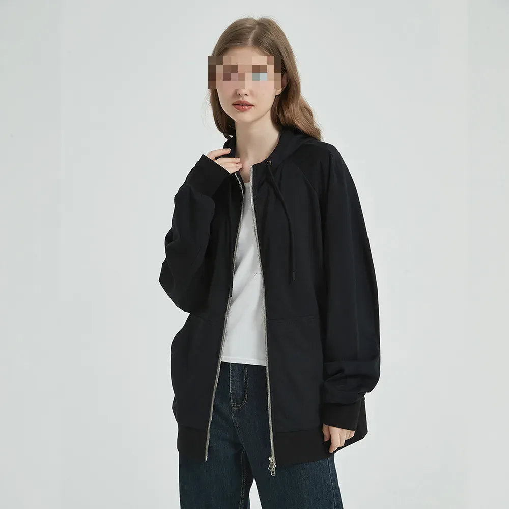 EMF Protection Zip Hoodie WY001A — Silver Fiber Anti Radiation Jacket product photo 2