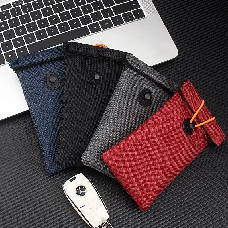 Faraday Phone Bag ZM-SJB-802 — Signal Blocking Anti Scanning Pouch with RFID Blocking product photo 2