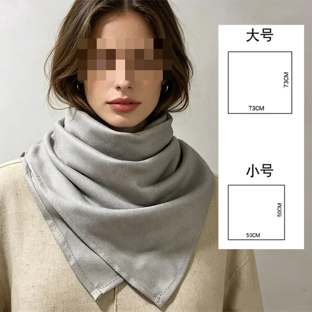 EMF Protection Scarf ZM-WJ-901 — Silver Fiber Neck Shielding Wrap Multi-Color product photo 6