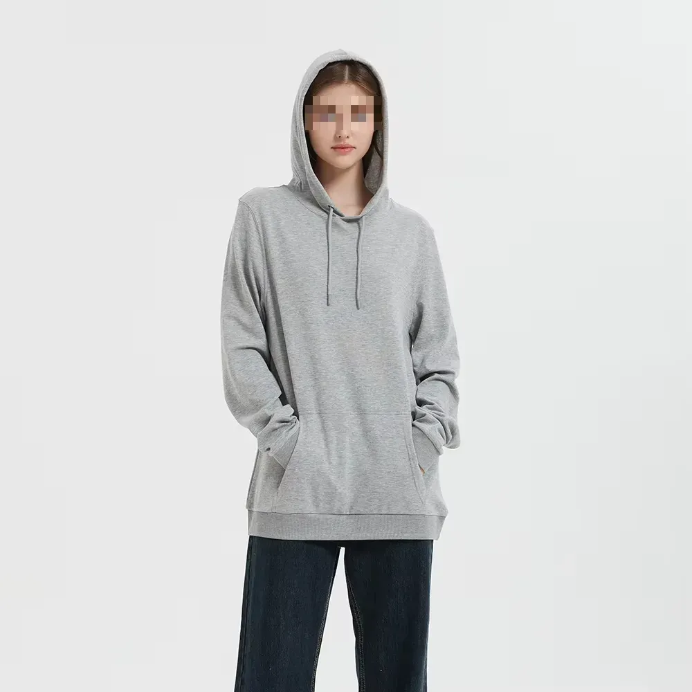 EMF Protection Pullover Hoodie WY003A — Silver Fiber Anti Radiation Sweatshirt main product photo