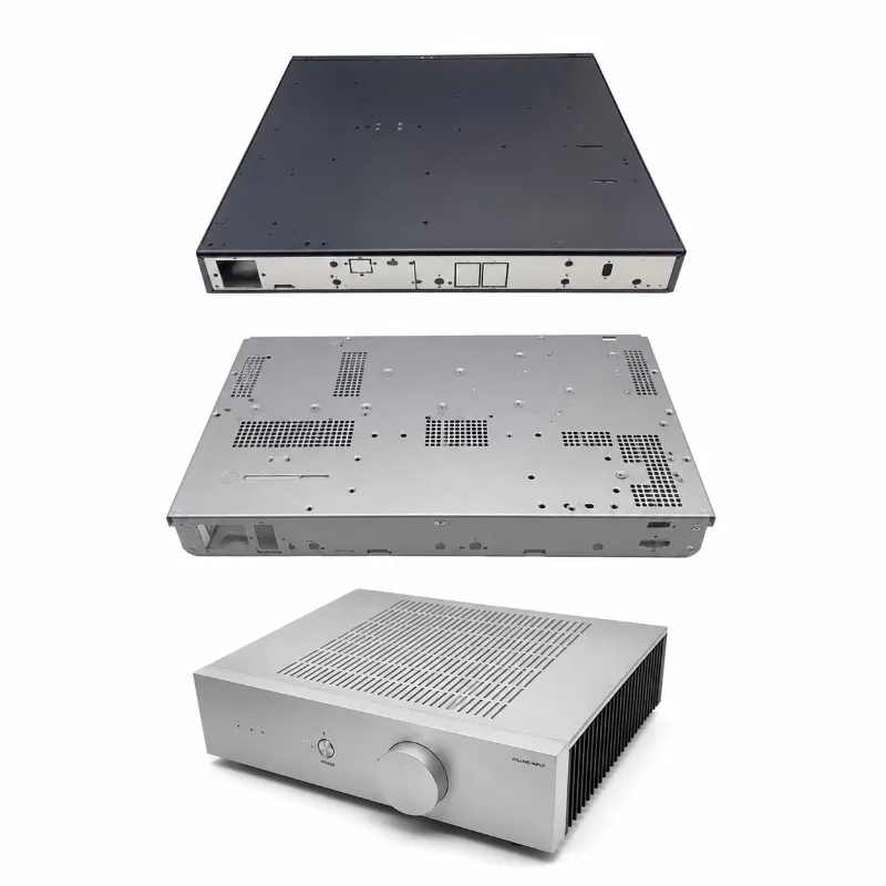 sheet metal audio equipment enclosures